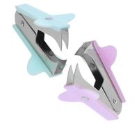 Abaodam 4pcs Pneumatic Nail Remover Office Staple Puller Document Staple Puller for Removal Tool Lightweight Portable Nail Remove Tool for Home Office School Stylish