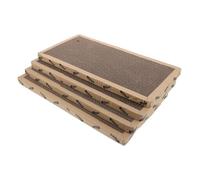 Abaodam 4pcs Portable Sisal Cat Scratching Board Flat Mat for Furniture Protection Indoor Sofa Chair Carpet Guard Natural Scratch Pad for Healthy Nail Care