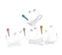 Abaodam 4pcs Portable Tiny Microphones Mini Recording Microphones for Singing Small Mic for Phone and Laptop for Home Karaoke and Live Streaming