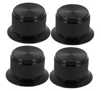 Abaodam 4pcs Professional Potentiometer Knob for Electric Guitar Volume Control Design Easy Installation Suitable for Electric Guitars Bass