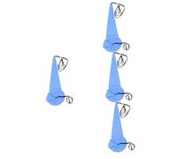 Abaodam 4pcs Professional Saxophone Cleaning Cloth Sax Cleaner for Wind Instrument Maintenance for Flute and Saxophone Cleaning Care