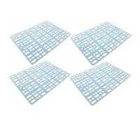 Abaodam 4pcs Rabbit Foot Pads Cuttable Splicable Sturdy Safe Plastic Mats for Rabbit Cage Bunny Bed Pet Foot Mats