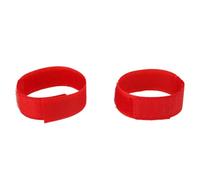 Abaodam 4pcs Red Nylon Pet Collars for Rooster and Goose, Safe and Flexible Chicken Necklaces Suitable for Poultry Health Supplies