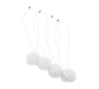 Abaodam 4pcs Replaceable Cat Dangling Balls with for Cat Trees for Scratching Post for Playful Behavior and Furniture Protection