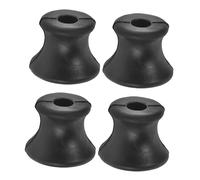 Abaodam 4pcs Rubber Tuning Fork Holder Base Replacement Parts for Stable Support Compatible with Sound Therapy Yoga and Musical Instruments