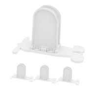 Abaodam 4pcs Safety Sliding Window Locks Door and Window Finger Pinch Guards Easy Installation for Closets and Doors No Drilling Required