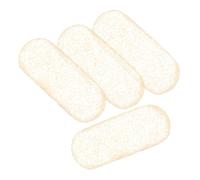 Abaodam 4pcs Sheepskin Bridge Pads Protective Film for String Instrument Damage Prevention and Extended Lifespan for Bridge Maintenance