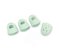 Abaodam 4pcs Silicone Fingertip Protectors for Guitar Comfortable Finger Guards for Electric Acoustic Ukulele Banjo Mandolin Pain Reduction