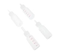 Abaodam 4pcs Silicone Pet Nursing Bottles 50ml for Pets and Small Animals, Easy Feeding with Scale Design, for Hand-feeding at Home