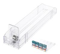 Abaodam 4pcs Smoke Pusher Finishing Rack Auto-Push Case for Box Cigarette Showcase Practical Cigarette Rack Holder