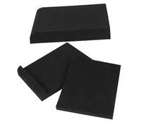 Abaodam 4pcs Speaker Isolation Pad Loudspeaker Foams Cushion Musical Mat for Sound Deadening for Recording Studio Use Small Foam Pads