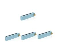Abaodam 4pcs String Guitar String Dampener for Folk Guitar and Bass Noise Muter Tool Practice Wrap for Acoustic and Electric Instruments
