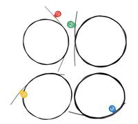 Abaodam 4pcs Strings Strings Ukulele Strings Metal Suite