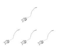 Abaodam 4pcs Sturdy Plated Sax Clamp Clip Alto Saxophone Sheet Music Clamp for Instrument Music Score Holder