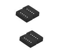 Abaodam 4pcs Style Electric Guitar Pickup Cover Double Coil Replacement Guitar Accessories