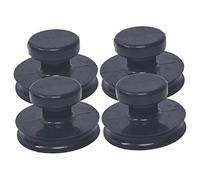 Abaodam 4pcs Suction Cup Handle Strong Portable Lifting Handle for Singing Bowl Meditation Bowl Holder for Zen Decor and Accessories