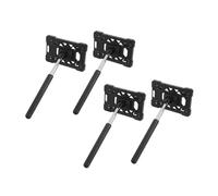 Abaodam 4pcs Telescopic Car Parking Card Holder Rod Extendable Swiping Stick Contactless Toll Payment Tool for Garages Gated Communities Compatible with All Vehicles