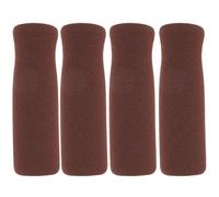 Abaodam 4Pcs Thickened Non-Slip Walking Cane Handle Grips for Elderly Comfort Sponge Crutch Wraps with Ergonomic Design to Reduce Hand Fatigue and Provide Stable Support