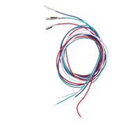 Abaodam 4pcs Turntable Headshell Wires Color-coded Audio Cables for Phonograph Connection Compatibility Stable Signal Transmission Easy to Identify for Various Devices