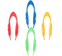 Abaodam 4Pcs Tweezers Safe Plastic Fine Motor Skill Development Tools for Early Education for Experiments and Nature Exploration
