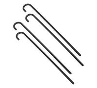 Abaodam 4pcs Vintage Retro Style Plastic Walking Canes for Halloween Cosplay Party Props Detachable Costume Sticks for Dance and Stage Performance
