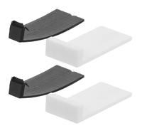 Abaodam 4pcs Violin Bow Tips Durable Wedges Replacement for Enhanced Control and Precision Violin Playing for Violinists Seeking Quality Bow Parts