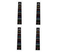 Abaodam 4pcs Violin Position Sticker Fingerboard Sticker Phonetic Guide for Beginner Practice