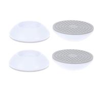Abaodam 4pcs Wall Bumpers for Gates Wall Pads for Dog and Boy Girl Pressure Mounted and Pet Gates Easy Installation for Doorways and Stairways