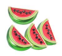 Abaodam 4pcs Watermelon Cartoon Brooch Pin Set Sweater Clips for Cardigans Scarf Shawl Clips Lapel Badge Women’s Fashion Accessories for Summer Fruit Party