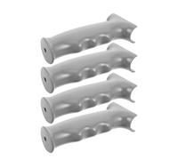 Abaodam 4pcs Wheelchair Gloves Rollator Handle Grips Walker Handle Covers for Seniors Manual Wheelchair Push Mobility Aid Grips Cover for Scooter Crutch Soft Material