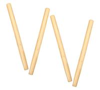 Abaodam 4Pcs Wooden Broom Handle Replacement for Garden Tool Shovel and Hoe, Lightweight Labor Saving Hardwood Handles for Farm Tool and Garden Cleaning