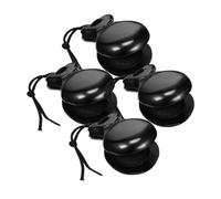 Abaodam 4pcs Wooden Castanets Spanish Finger Percussion Musical Instruments Small Boys and Girls Adults Classroom Party