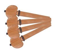 Abaodam 4pcs Wooden Cello Tuning Pegs Professional Cello Tuner Keys String Tuning Pegs Replacement Violin Accessories