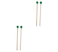 Abaodam 4pcs Xylophone Hammers Marimba Hammers Xylophone Mallets for Hard Sound for Classroom Home Practice Comfortable Grip