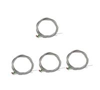 Abaodam 4sets Bass Strings Flatwound Stainless Steel Bass Guitar Strings Instrument Accessories