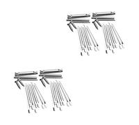 Abaodam 4sets Diy Music Instrument Mini Thumb Piano Boys and Girls Musical Toys Educational Piano for Easy to Learn Play