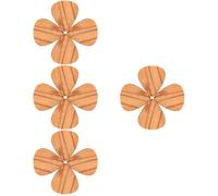 Abaodam 4sets Folk Guitar Picks Wooden Plectrums Practice Picks for Beginners Compact Size 4pcs*4
