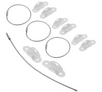 Abaodam 4sets Furniture Falling Device Wall Anchors Proofing Kit for Bookcase Boy Girl Safety Nylon Material Cabinet Straps