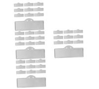 Abaodam 4sets Reusable Aluminum Plant Labels Durable Garden Markers for Nursery Herb Signs Easy Identification for Gardeners Flower Shops and Plant Lovers 10pcs*4