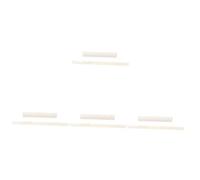 Abaodam 4sets String Guitar String Bridge Saddles Guitar Accessories Ox Bone Nut for Improved Sound Quality