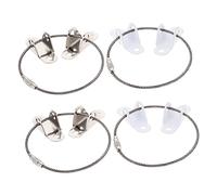 Abaodam 4sets Wardrobe Fixer of Furniture Falling Connector Shake Connector Wall Furniture for Boys and Girls Safety