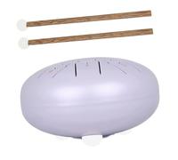 Abaodam 5.5 Inch Steel Tongue Drum Portable Drum Instrument for Adults Boys and Girls Meditation Drum for Percussion Enthusiasts Unique Musical Instrument