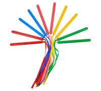 Abaodam 5 pairs Rhythm Music Sticks for Percussion Instruments for Early Education for Teaching Rhythm and Creativity Group Activities