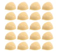 Abaodam 5 Pairs Shoe Filler Inserts Toe Fillers for Shoes Too Big Pu Foam Beige Construction Minimising Heel Drop High Heels Women Men