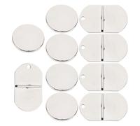 Abaodam 5-pcs Magnetic Brooch Pin Converter Set White Gold Plated Mini Magnet Buckle Brooch Accessory for Shawls Scarves and Clothing