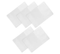 Abaodam 5 Pcs PVC Passport Covers Waterproof Material and Large and Small Pockets, Travel Accessories for Organising and Protecting Your Passport and Id Documents