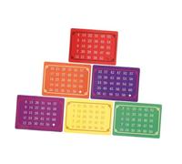 Abaodam 5 Sets Mind Reading Telepathic Number Cards for Stage Performances Interactive Mental Calculation Decks for Party Tricks and Close Up Shows