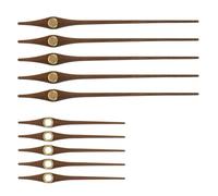 Abaodam 5 Sets Replacement Clock Hands for DIY Wall Clock Mechanism with Classic Style and Decorative Purposes Wide Range of Uses