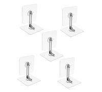Abaodam 5 Sets Secure Furniture Anchors for Proofing Durable Wall Anchors for Bookcases Dressers Tv Stands Easy Install No Drilling Fit for Safety