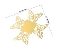 Abaodam 50 Pcs Chocolate Wrappers Candy Packaging Boxes with Double-sided Coloring, Paper Material, Square and Butterfly Shapes for Special Occasions and Parties, Safe Packaging